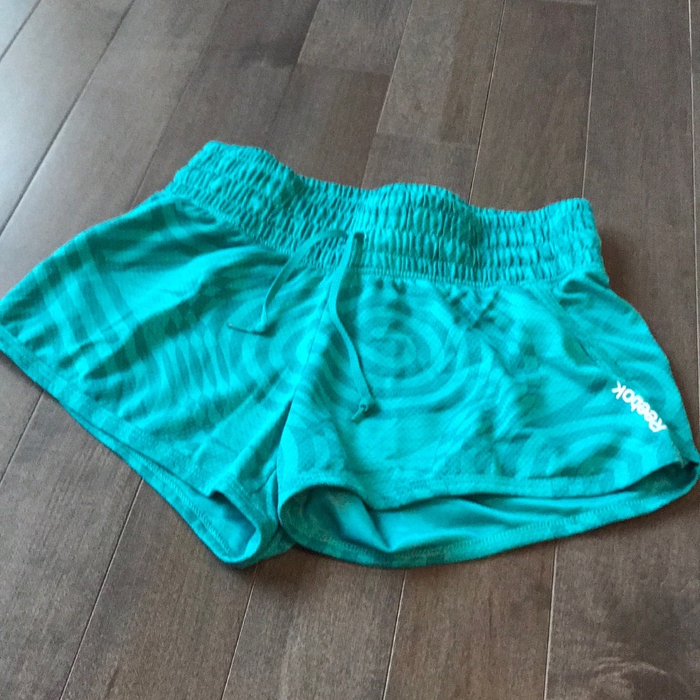 Turquoise Reebok Shorts